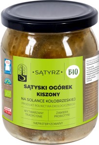 Ingelegde komkommer BIO 400 g Sątyrz