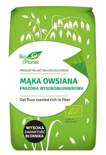 FARINA DI AVENA RICCO DI FIBRE BIO 400 g - BIO PLANET