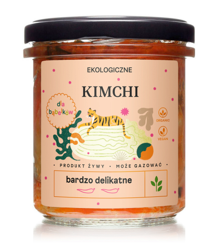 KIMCHI DLA BĄBELKÓW BIO 300 g - ZAKWASOWNIA