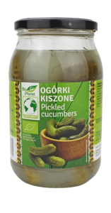 Pickled cucumber BIO 820 g (460 g) - BIO EUROPA
