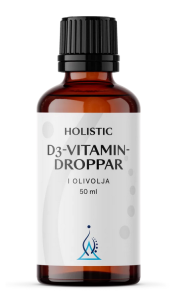 Vitamin D3 125 μg with olive D3-vitamin drops 50ml Holistic