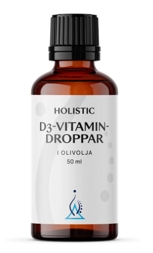 Vitamin D3 125 μg with olive D3-vitamin drops 50ml Holistic