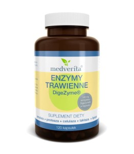 Medverita Enzymy trawienne 120 kapsułek