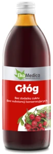 EkaMedica Sok z głogu 1l