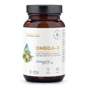 Omega-3 1200 mg, kapsułki softgel 120 szt. Aura Herbals