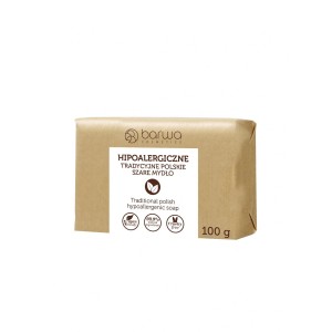 Mydło szare tradycyjne polskie bezzapachowe 100g BARWA