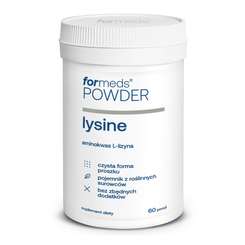 F-Lysine L-lysine 500 mg 60 porties 37,2 g ForMeds