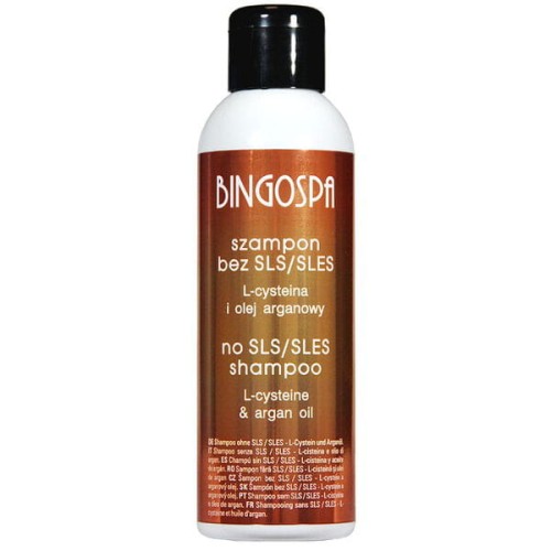 Arganöl-Shampoo ohne SLS 100 ml BINGOSPA