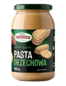 Pasta orzechowa - słoik szkło 900 g Targroch