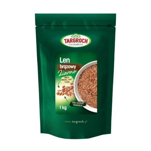 BROWN FLAX SEED 1000g Targroch