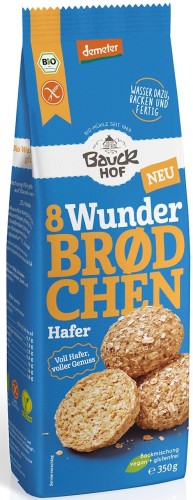 MIESZANKA DO WYPIEKU BUŁEK OWSIANYCH BEZGLUTENOWA DEMETER BIO 350 g - BAUCK HOF