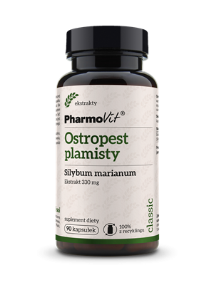 OSTROPEST PLAMISTY (330 mg) 90 KAPSUŁEK - PHARMOVIT (CLASSIC)