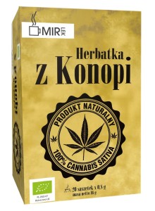 Herbatka z Konopi BIO 20*0,8g MIR-LEK