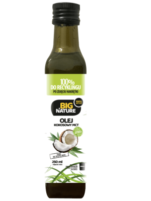 BIG NATURE Olej kokosowy MCT 250ml