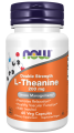 NOW FOODS L-Theanine + Inositol 200mg, 60kaps. - L-Teanina + Inozytol