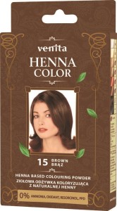 Venita Henna Color ZOK Nr 15 Brąz