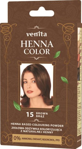 Venita Henna Color ZOK Nr 15 Brąz