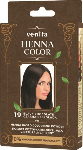 Venita Henna Color ZOK Nr 19 Czarna Czekolada