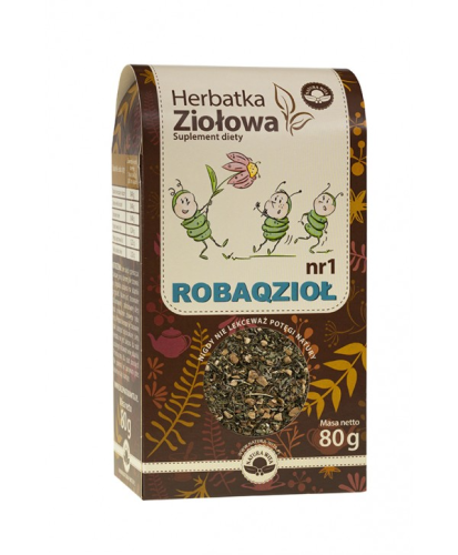 NATURA-WITA Herbatka Robaqzioł Nr 1 80g