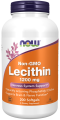 NOW FOODS Lecithin Non-GMO 1200mg, 200sgels. - lecytyna sojowa