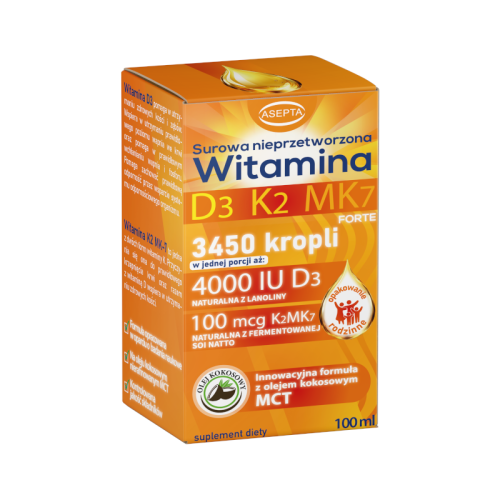 Asepta Witamina D3K2MK7 100 ml