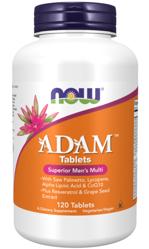 NOW FOODS ADAM - Multi-Vitamin for Men 120 tabl.