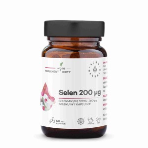 Selen 200 µg, selenian (IV) sodu, kapsułki 60 szt. Aura Herbals