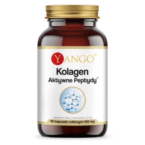 Yango Kolagen Aktywne Peptydy 90 Kap Piękna skóra