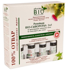 Serum Łopianowe 2w1 przeciw wypadaniu Bio 7X10ML