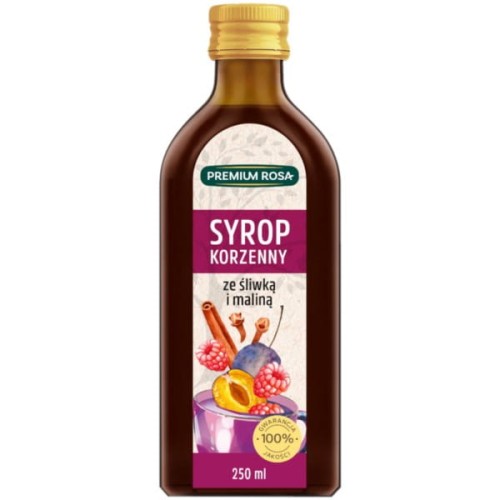 Premium Rosa Syrop korzenny ze śliwką i maliną 250 ml