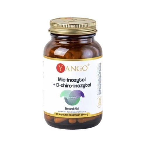 YANGO Mio-inozytol + D-chiro-inozytol (100 kaps.)