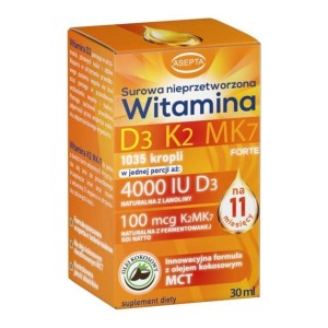 Asepta Witamina D3K2MK7 30 ml