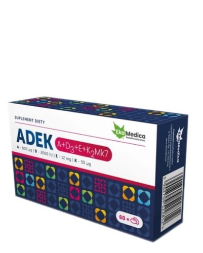 Ekamedica Witaminy ADEK 60 kap