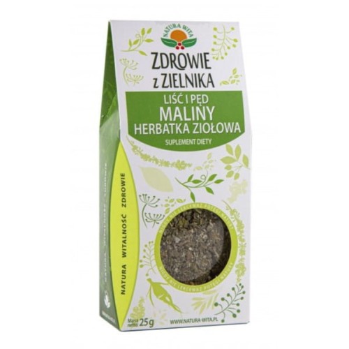 Natura Wita Liść i pęd maliny 25 g