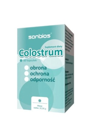Sanbios Colostrum 60 kap