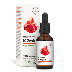 K2mk7 vloeibare vitamine K2-MK7 900 druppels 30 ml AURA HERBALS