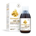 Omega-3 omega 3 370 DHA + D3 D-3 2000IU + K2 K-2MK7 90µg 200 ml AURA HERBALS