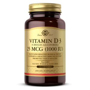 Witamina D3 1000 IU 25 mcg (250 kaps.)