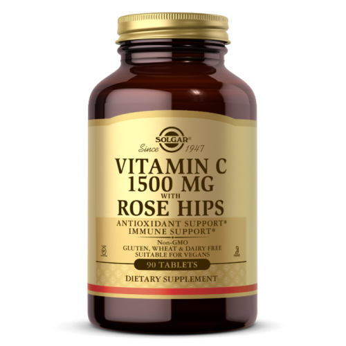 Vitamin C 1500 mg with Rose Hips (90 tabl.)