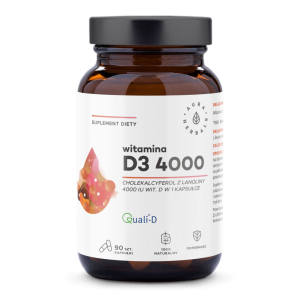 Witamina D3 4000 IU (90 kaps.)
