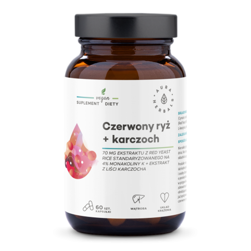 Czerwony ryż + Karczoch (60 kaps.)
