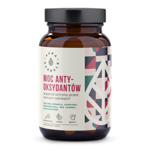 Moc Antyoksydantów (60 kaps.) Aura Herbals