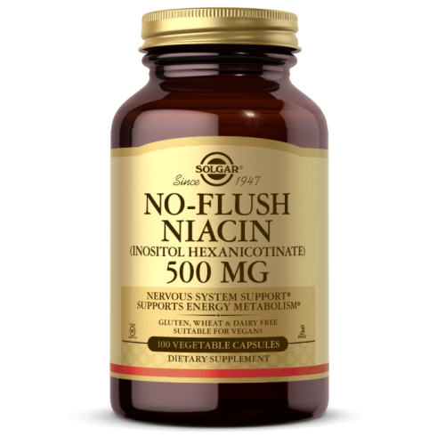 No-Flush Niacin (Inositol Hexanicotinate) (100 kaps.)