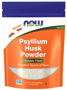 NOW FOODS Psyllium Husk Powder - Babka Płesznik (680 g)