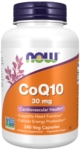 NOW FOODS CoQ10 30 mg (240 kaps.)