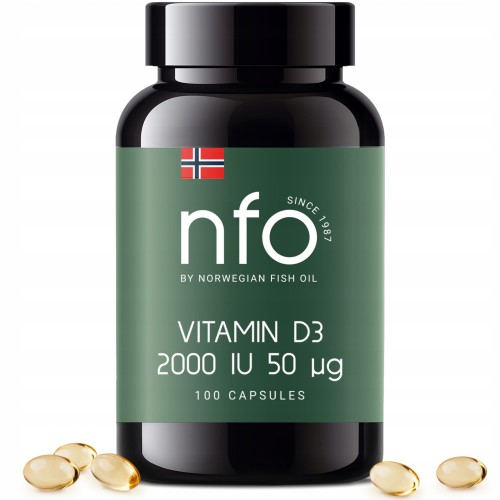 NFO Vitamin D3 2000 IU (100 kaps.)