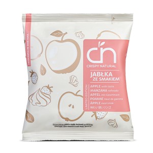 Crispy Natural Jabłko latem pachnące jabłko-truskawka-śmietanka 18g