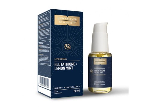 QUICKSILVER Liposomal Glutathione + Lemon Mint EU (50 ml)