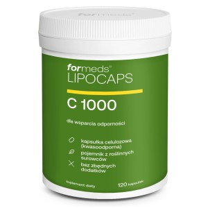 Vitamine C liposomaal 1000 Lipospomal 30 porties 120 capsules LipoCaps ForMeds