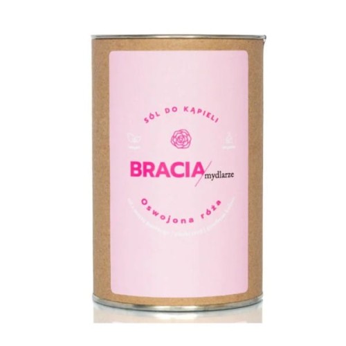 Bracia Mydlarze Sól do kąpieli Oswojona Róża 300 g